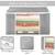 atorakushon Set of 2 Non woven Saree Covers/Clothes Storage Bag/Wardrobe Organizer For Lehenga Dress & Accessories Grey