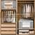 atorakushon Set of 2 Non woven Saree Covers/Clothes Storage Bag/Wardrobe Organizer For Lehenga Dress & Accessories Grey