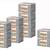 atorakushon Set of 12 Non woven Saree Covers/Clothes Storage Bag/Wardrobe Organizer For Lehenga Dress & Accessories Grey