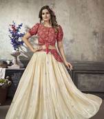 Girlish Deep Pink Colour Top And Skirt Combo For Classy Party Looks