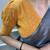 Women Wear Tel Color Melanin Silk with Plain with Cotton Tassels Saree