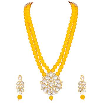 Yellow necklace-sets 1