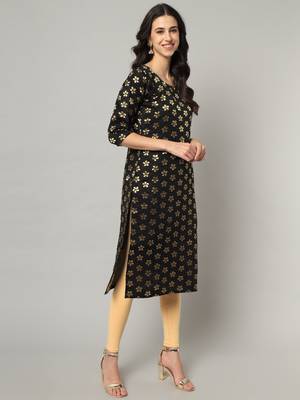 Black jacquard cotton silk Kurta Pant With Dupatta 2