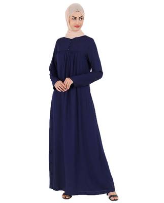 Silk Route | Bluestar Flared Abaya | Length 56  1