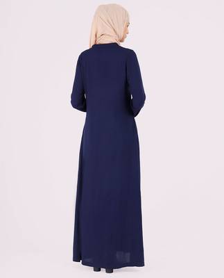Silk Route | Bluestar Flared Abaya | Length 56  3