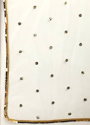 White digital print cotton silk Kurta Pant With Dupatta 4