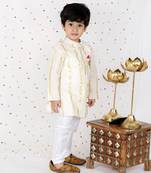 Shiny Stripes Kurta With Pyjama