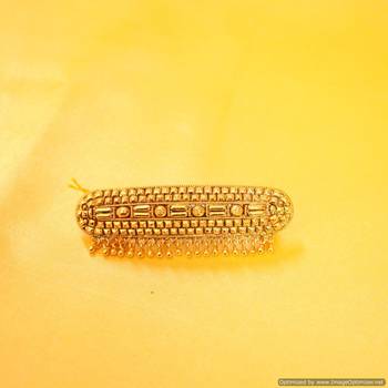 Fine Gold Look Hair Clip 1