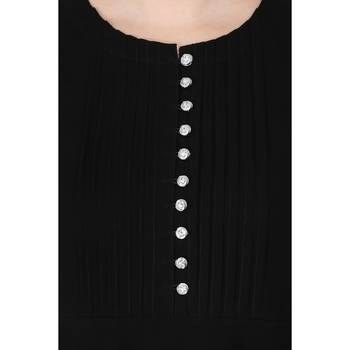 Fashionable Umbrella abaya with embroidery work - Black 7