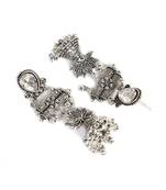 Silver Jhumkas