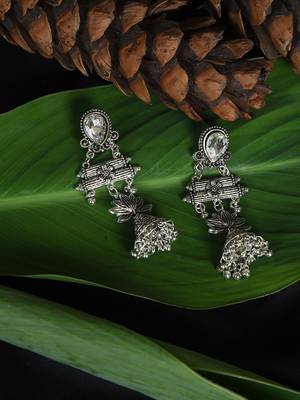 Silver Jhumkas 3