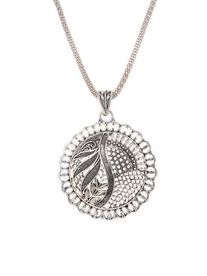 Oxidised Chain with Pendant 2