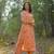 Sustainable Rayon Peach Kurta Sets