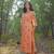 Sustainable Rayon Peach Kurta Sets