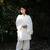 Muslin white Kurta Sets