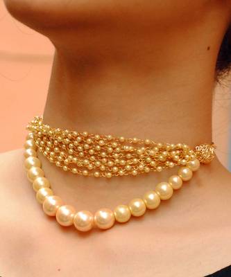 Pearl Choker Necklace 2
