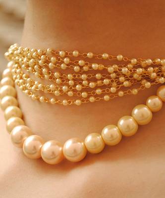 Pearl Choker Necklace 3