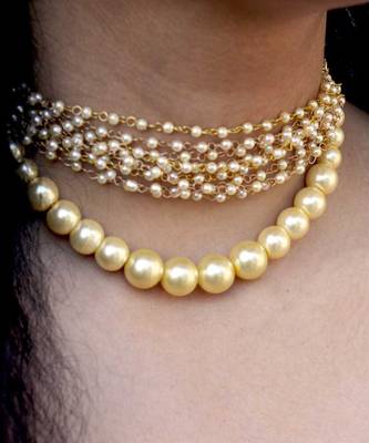 Pearl Choker Necklace 5