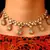 Grey Crystal Kundan Necklace Set