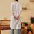 Handmade White & Lime Green Cotton Lucknowi Chikankari Indian Women Straight Kurta