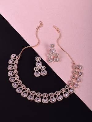 Steorra Jewels traditional Ad Necklace Set for Women 1