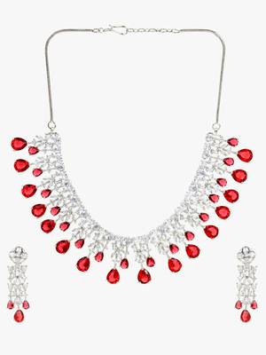 Steorra Jewels traditional Ad Necklace Set for Women 3