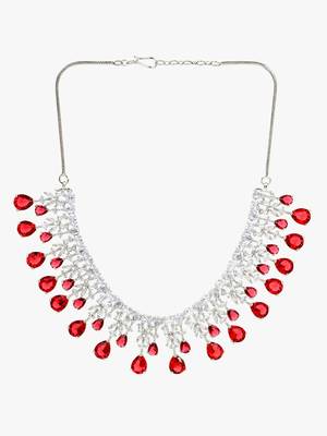 Steorra Jewels traditional Ad Necklace Set for Women 4