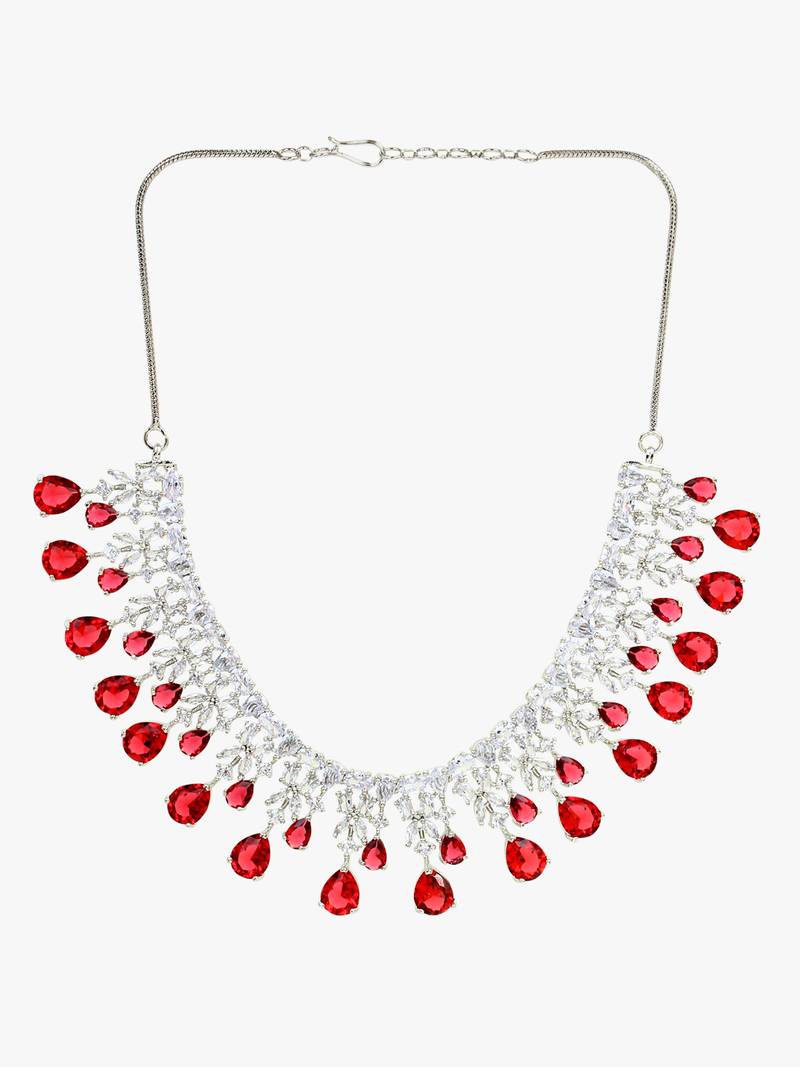 Steorra Jewels traditional Ad Necklace Set for Women
