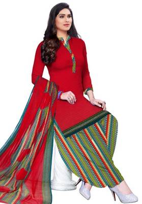 Maroon printed rayon salwar 1