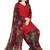 Maroon printed rayon salwar
