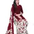Maroon printed rayon salwar