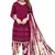 Purple printed rayon salwar