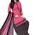 Pink printed rayon salwar