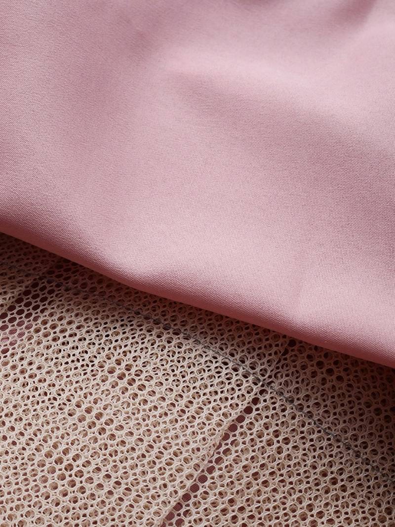 Peach Coloured Semi Stitched Lehenga & Unstitched Blouse with Dupatta