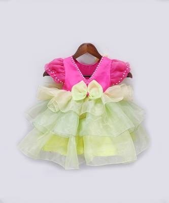 Organza layered Frock 2
