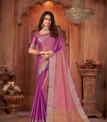 Tussar Slub Silk saree