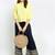 TAG 7 WOMEN NAVY GOLD FOIL PRINT FLARED PALAZZO