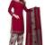 Maroon printed rayon salwar