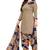Beige printed rayon salwar