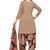 Beige printed rayon salwar