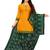 Yellow printed rayon salwar