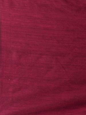 Fuchsia Cotton Handspun Soft Saree With Pompom 5