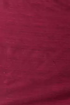 Fuchsia Cotton Handspun Soft Saree With Pompom