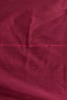Corn Yellow Cotton Handspun Soft Saree With Contrast Magenta Pallu
