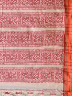 Off White Silk Matka Soft Saree With Nakshi Pallu 5