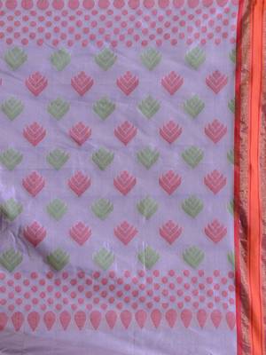 Lavender Silk Matka Soft Saree With Textured Pallu 5