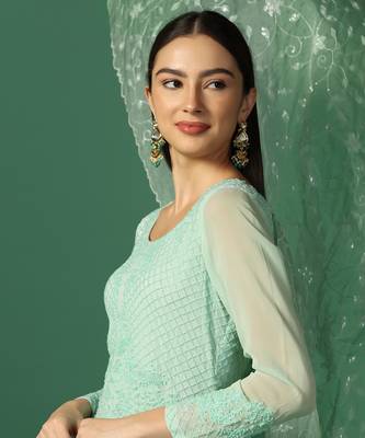 Pista Green Sharara Set 5