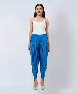 Blue Dhoti Pants 1