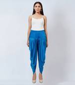 Blue Dhoti Pants