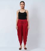 Red Dhoti Pants